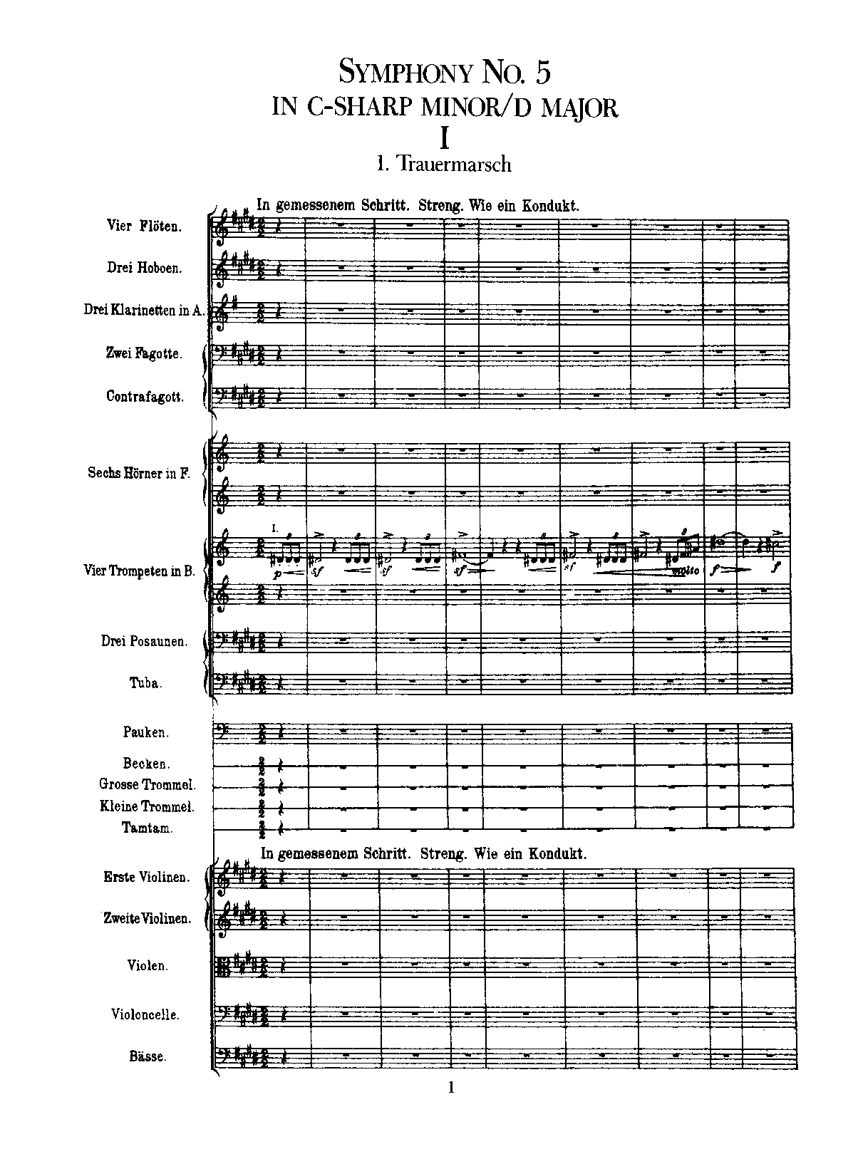 Symphony No.5, GMW 44
