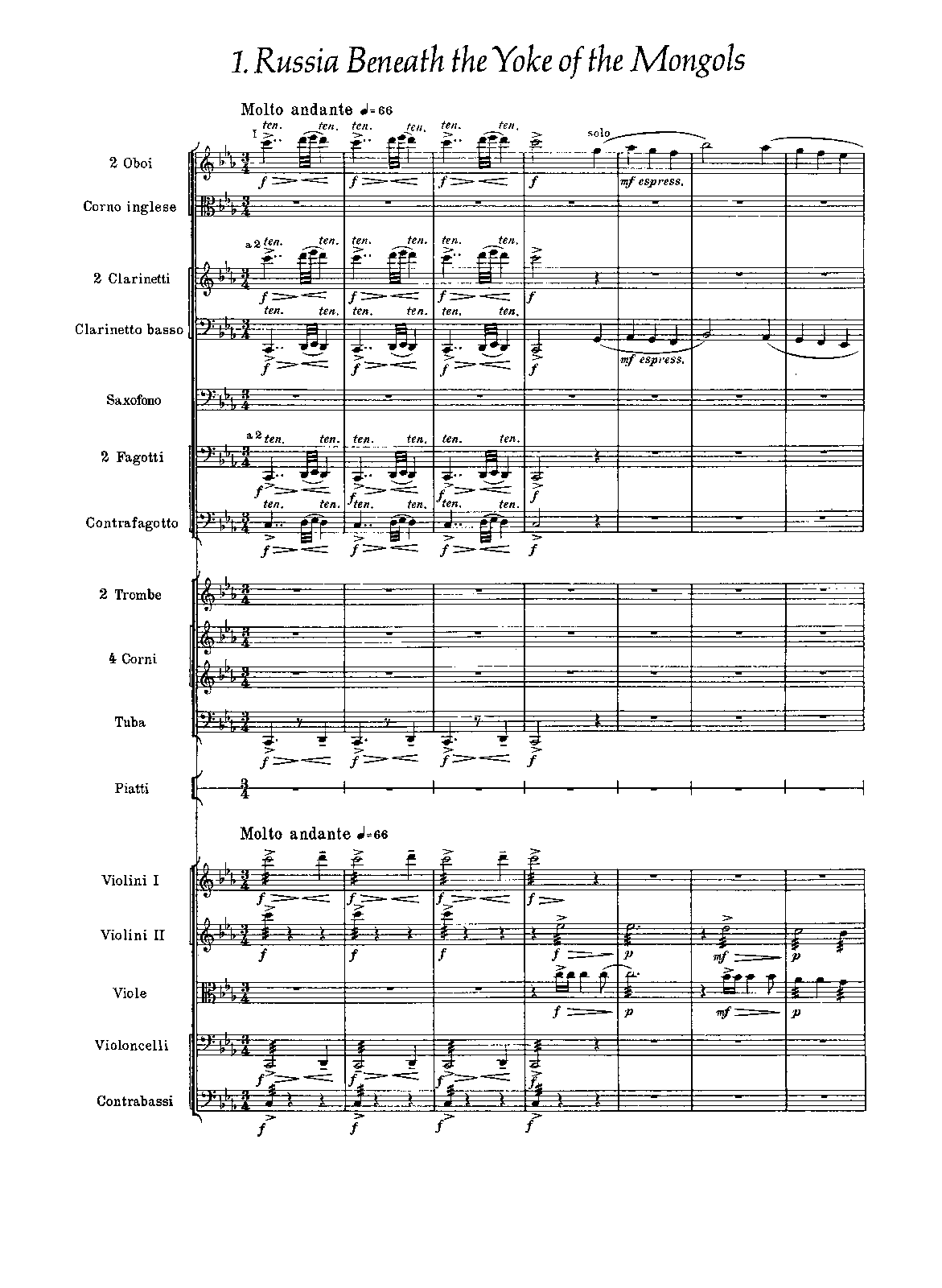 Alexander Nevsky (cantata), Op.78