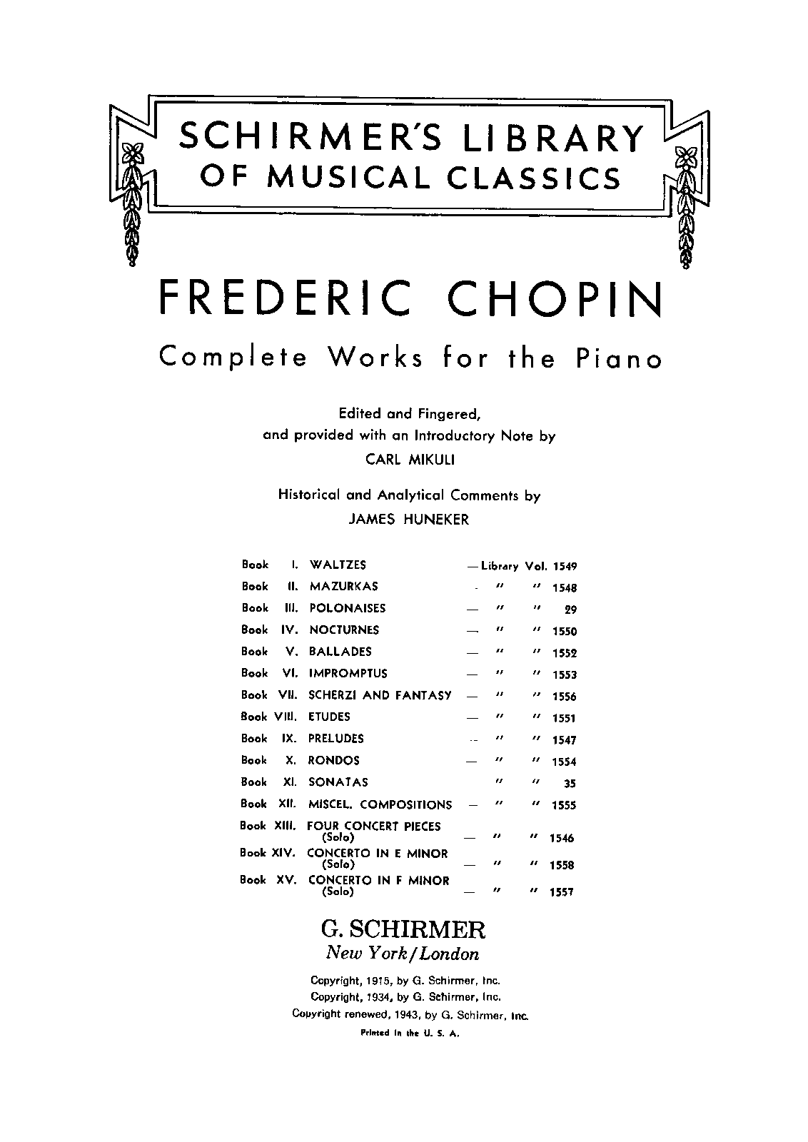 Nocturnes, Op.9