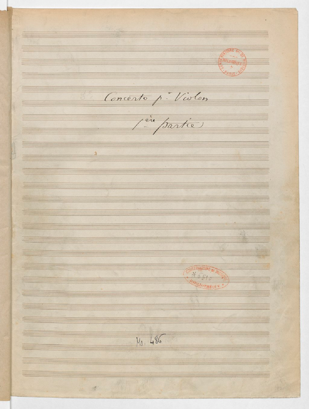 Violin Concerto No.3, Op.61
