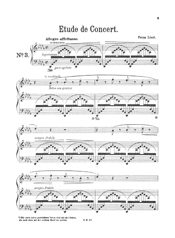 3 Études de concert, S.144