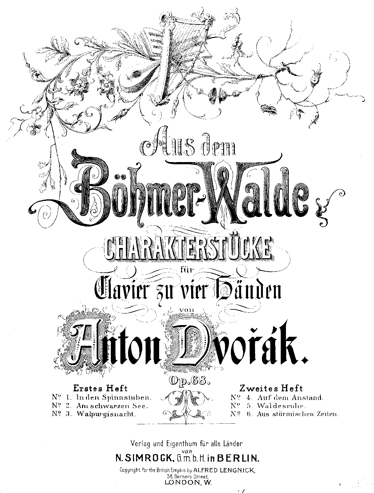 From the Bohemian Forest, Op.68