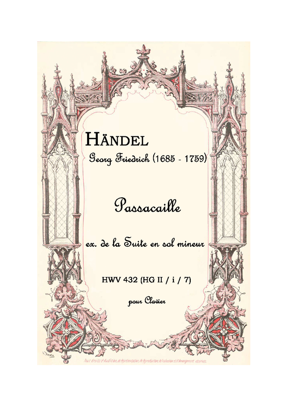 Suite in G minor, HWV 432