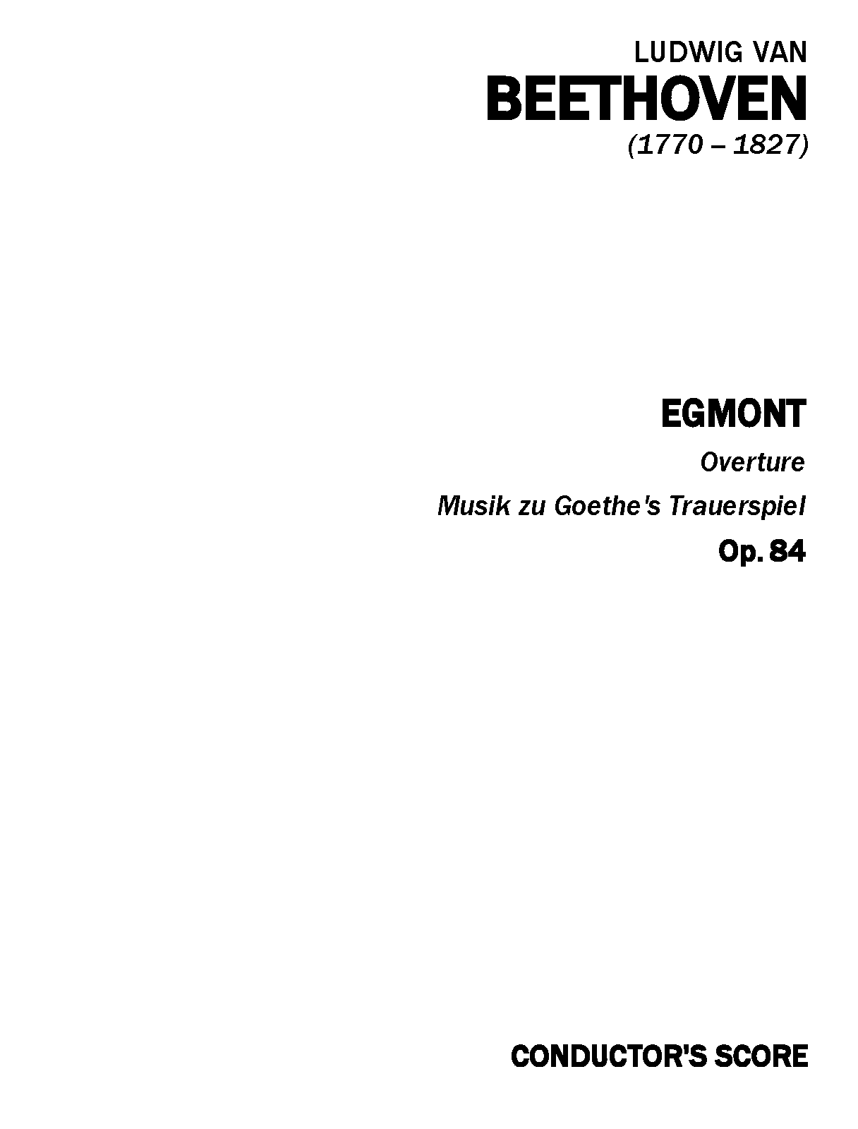 Egmont, Op.84