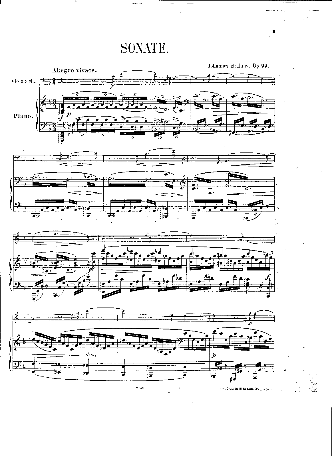 Cello Sonata No.2, Op.99