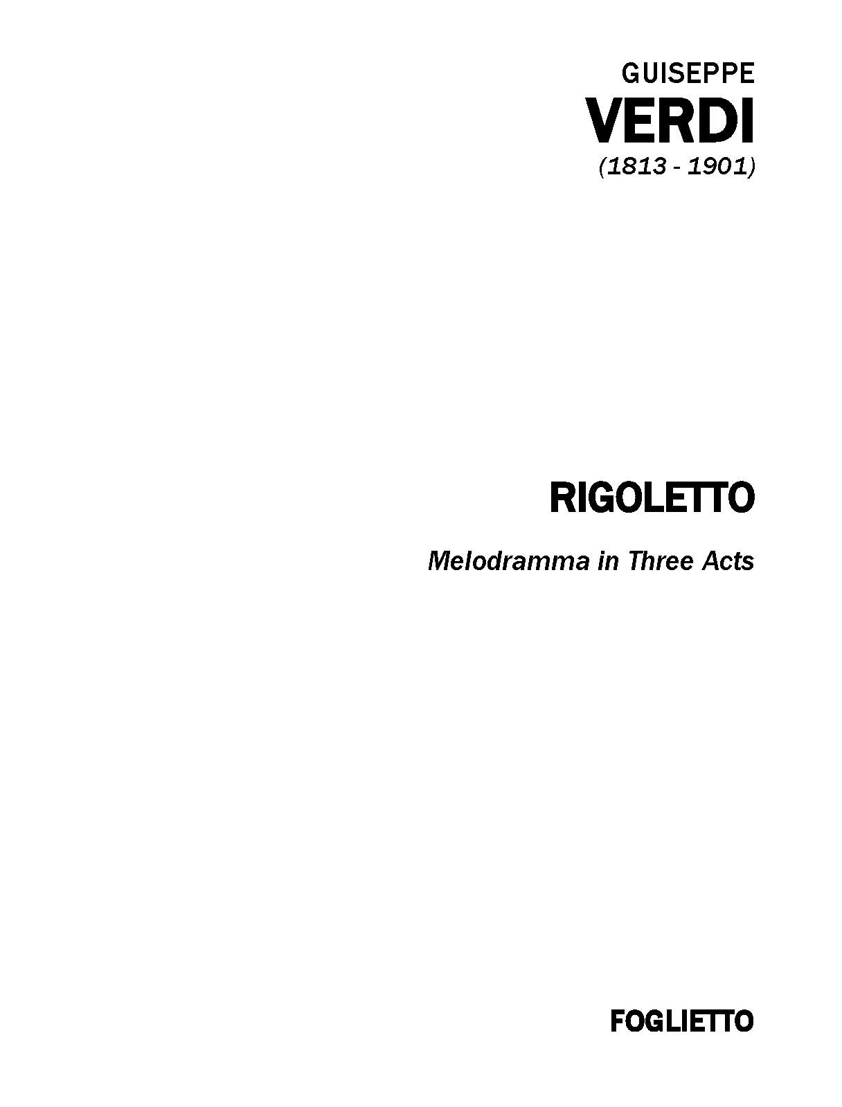Rigoletto