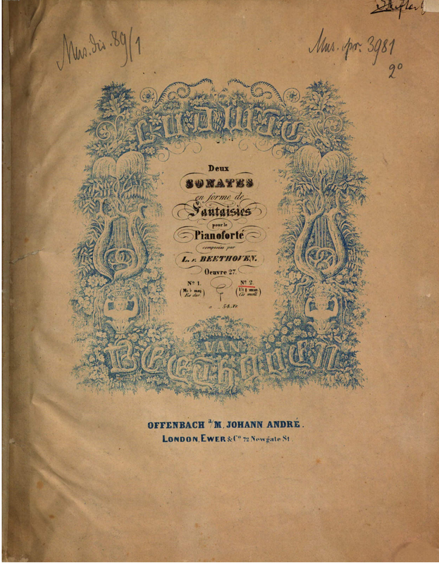 Piano Sonata No.14, Op.27 No.2