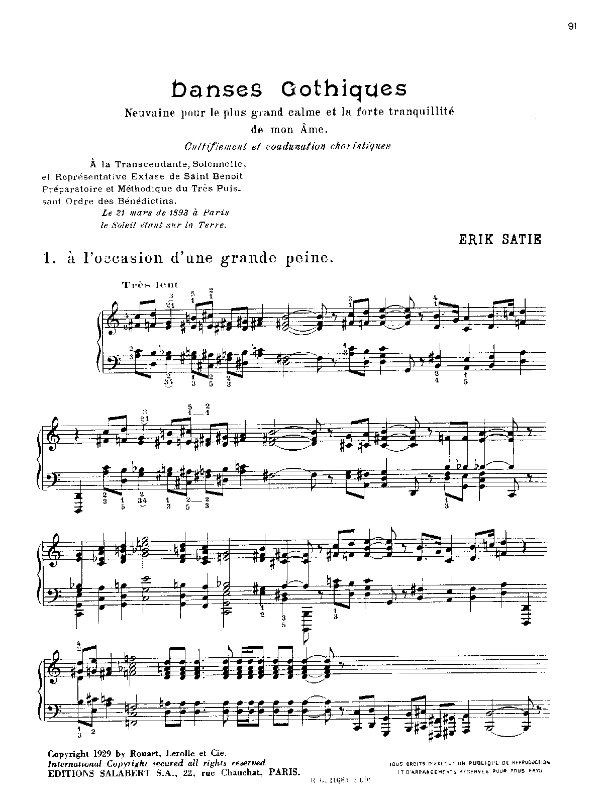 Danses gothiques