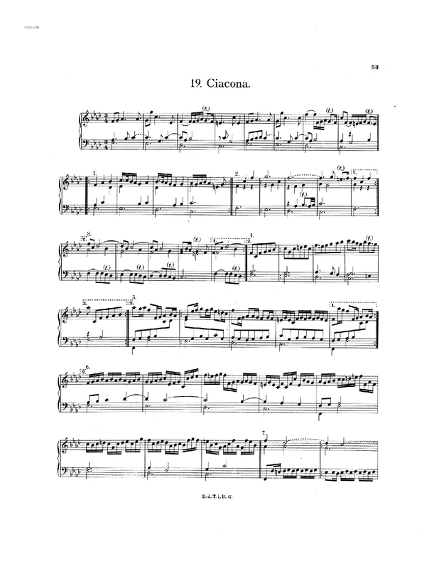 Chaconne in F minor, P.43