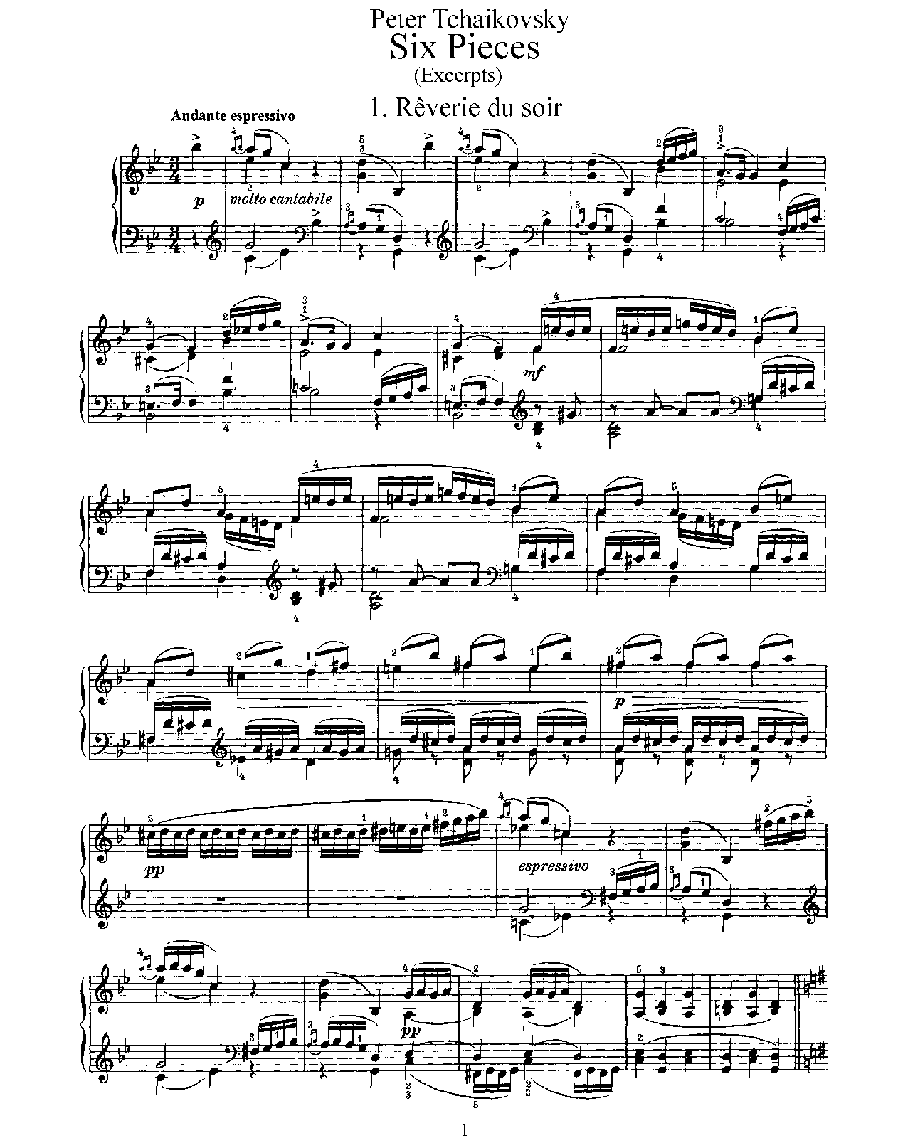 6 Pieces, Op.19