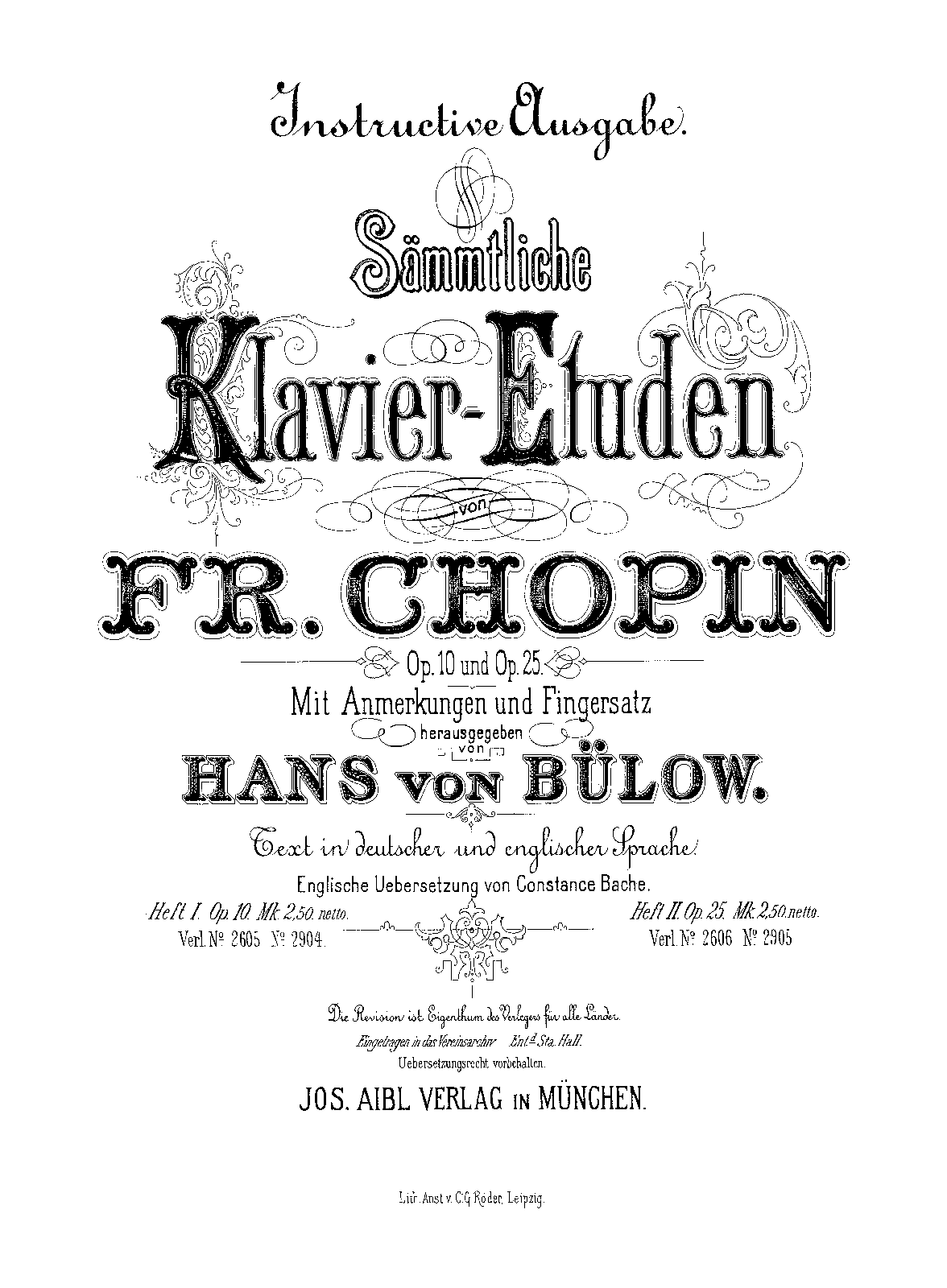 Études, Op.10