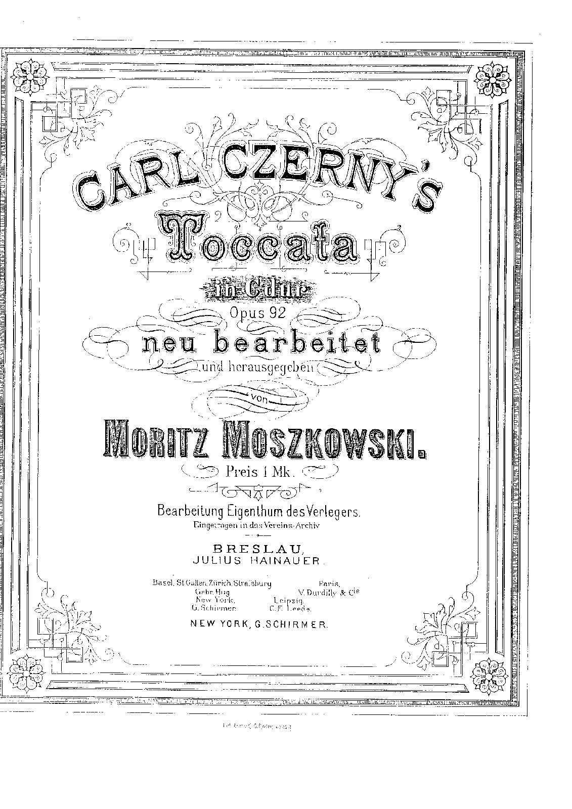 Toccata, Op.92