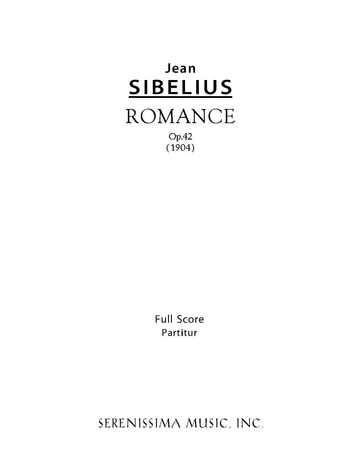 Romance, Op.42