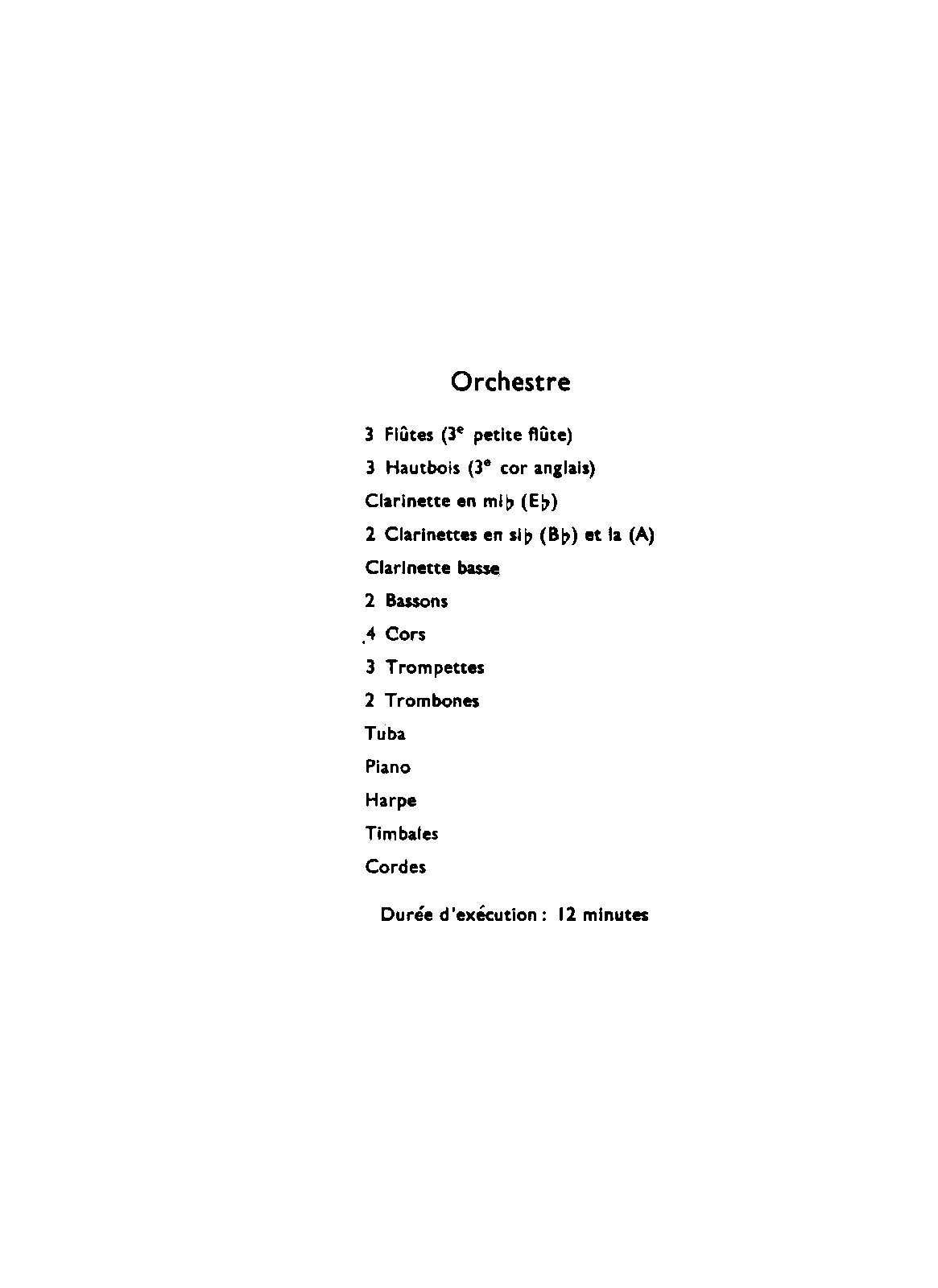4 Etudes for Orchestra, K051