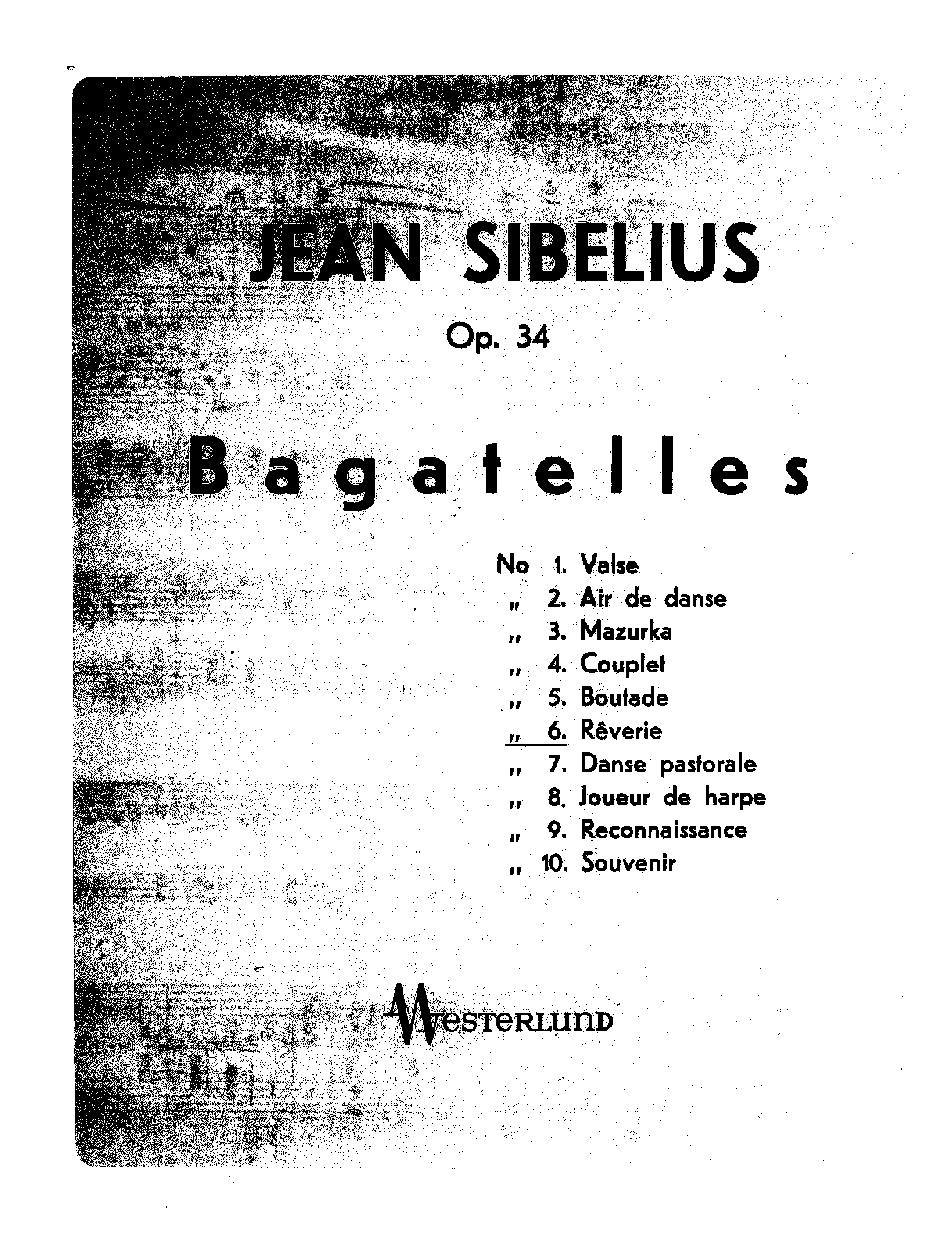 10 Bagatelles, Op.34