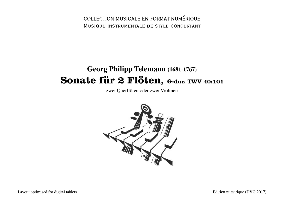 6 Sonatas, TWV 40:101-106