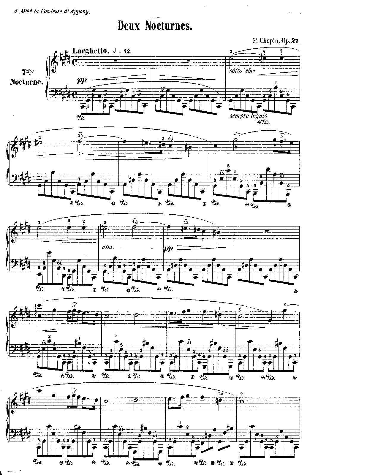 Nocturnes, Op.27