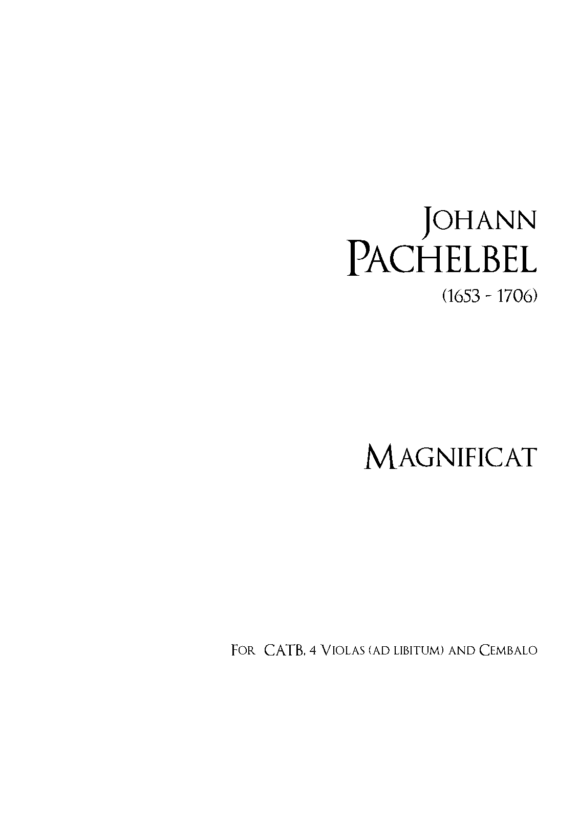 Magnificat, P.246