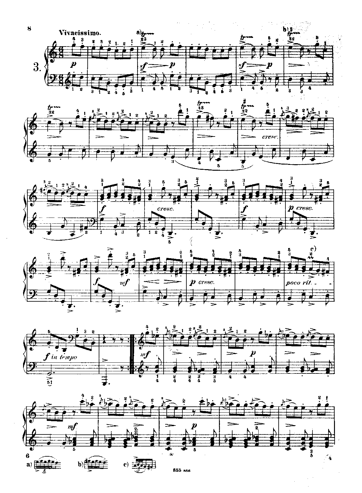 Keyboard Sonata in C major, K.159