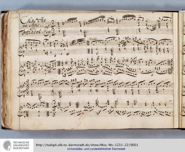 Chaconne in G major, HWV 435