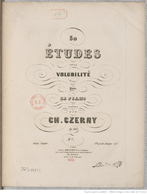 50 Études de la volubilité, Op.818