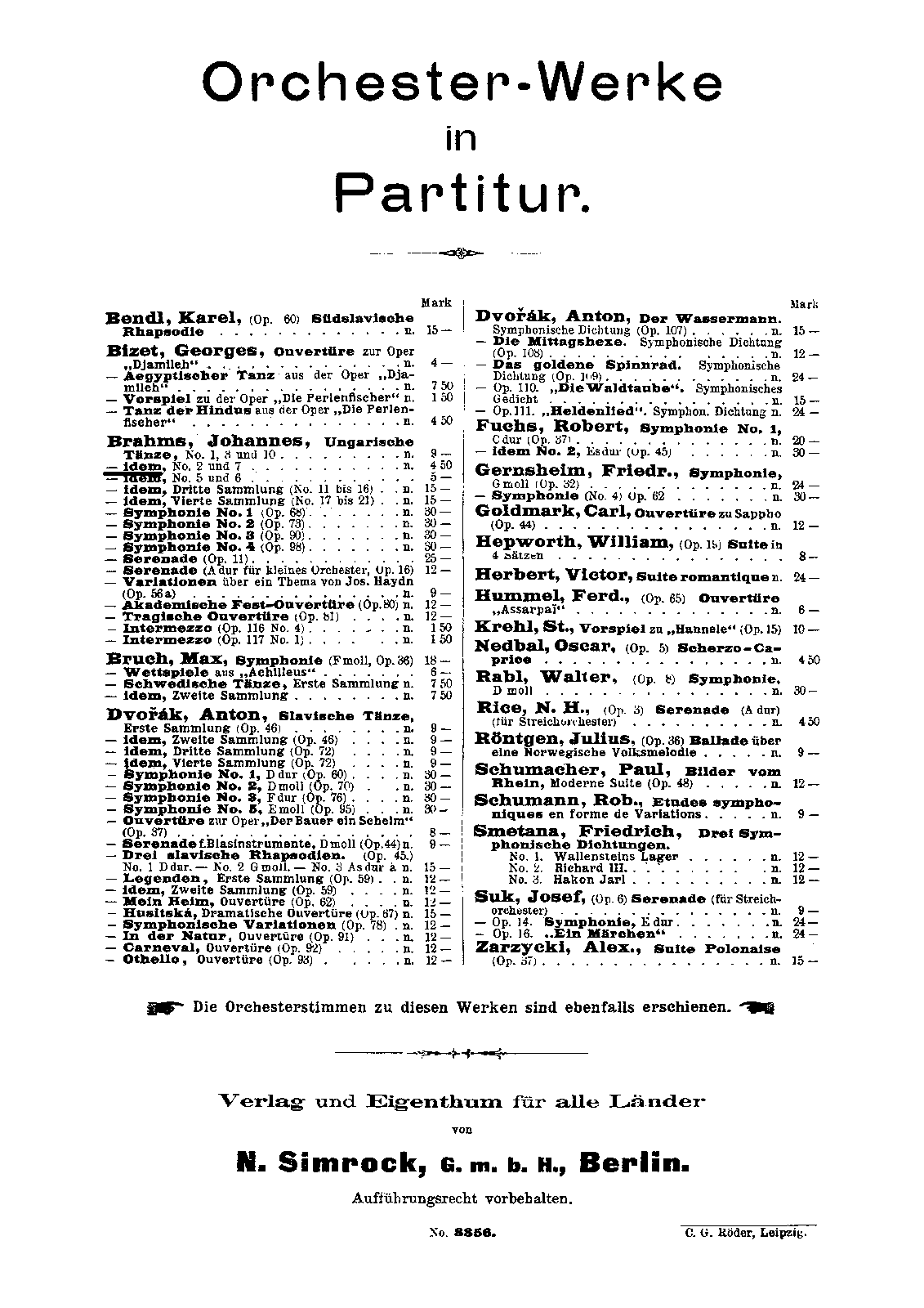 21 Hungarian Dances (Orchestra), WoO 1