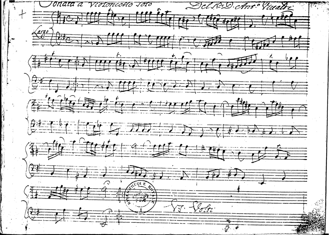 Cello Sonata in E minor, RV 40
