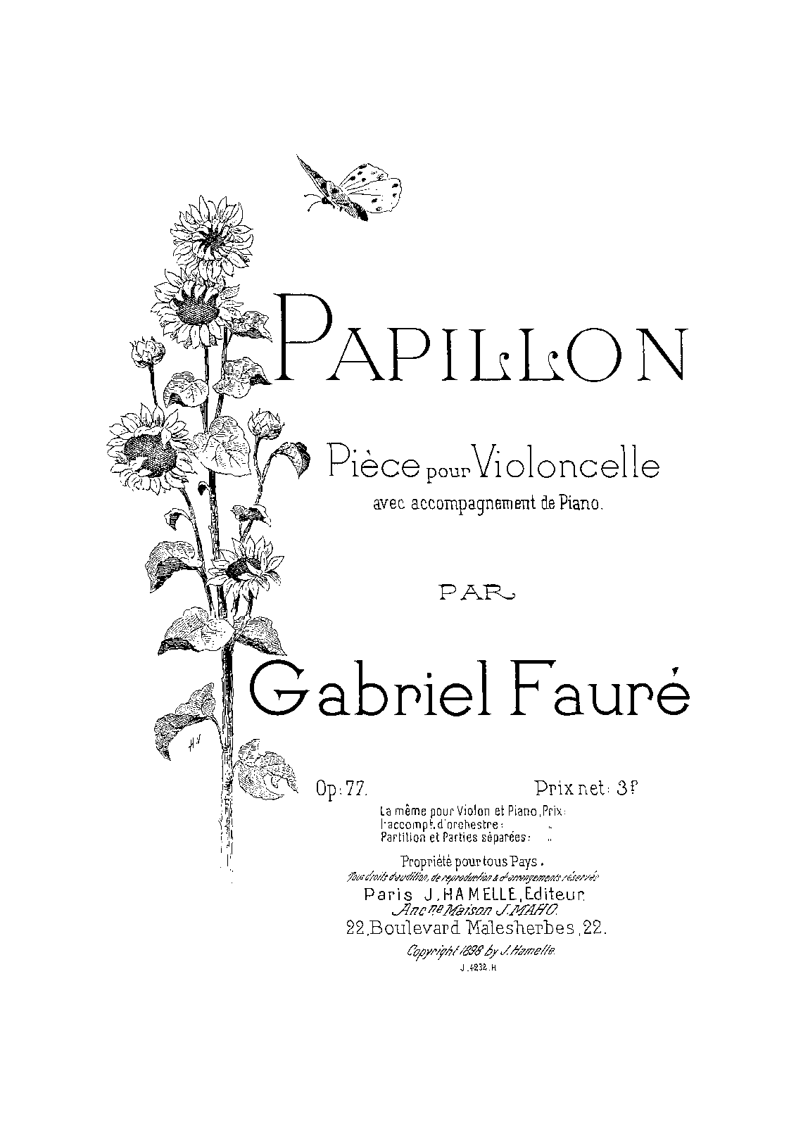 Papillon, Op.77