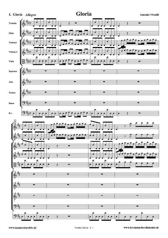 Gloria in D major, RV 589