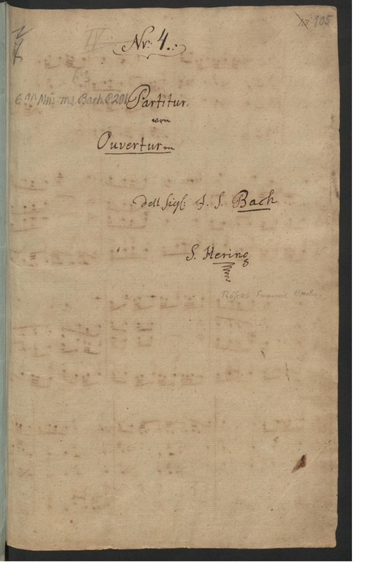 Orchestral Suite No.2 in B minor, BWV 1067
