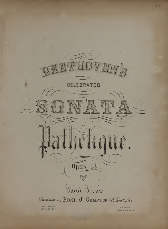 Piano Sonata No.8, Op.13