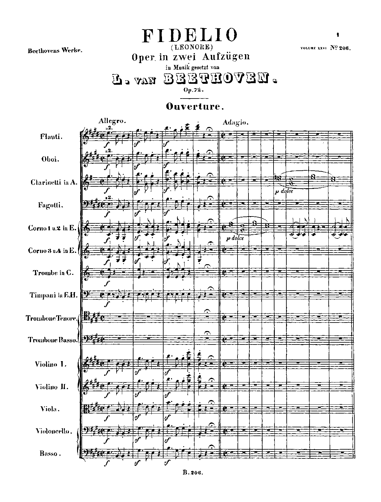 Fidelio, Op.72