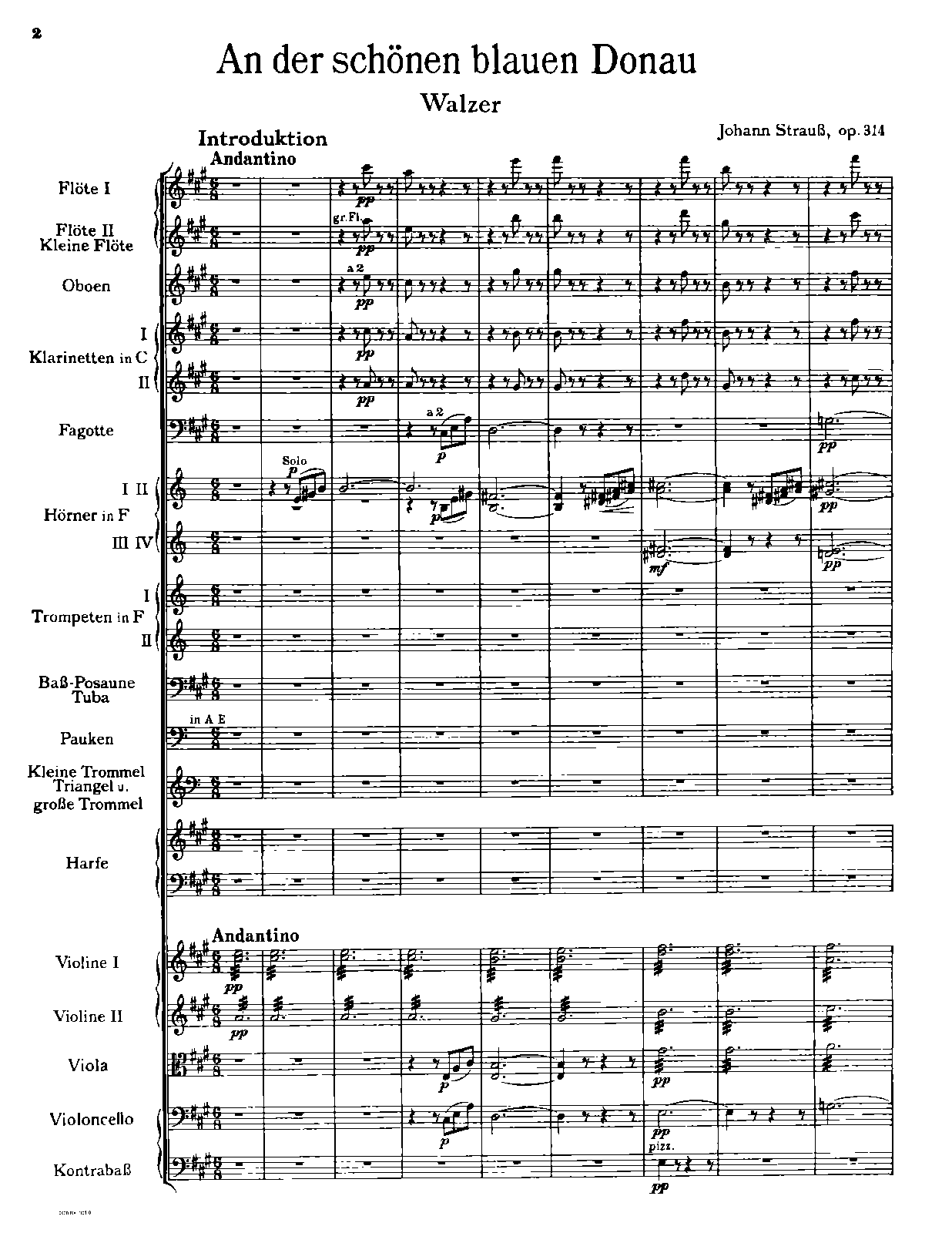 An der schönen blauen Donau, Op.314