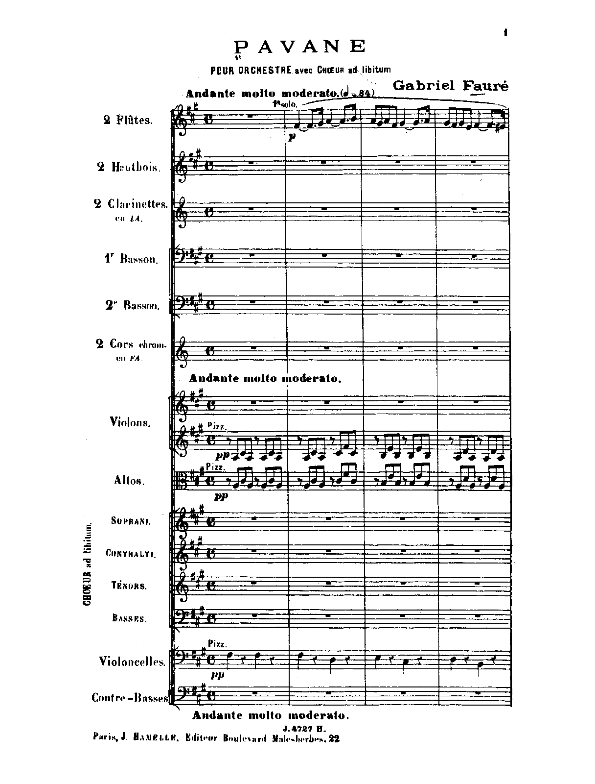 Pavane, Op.50