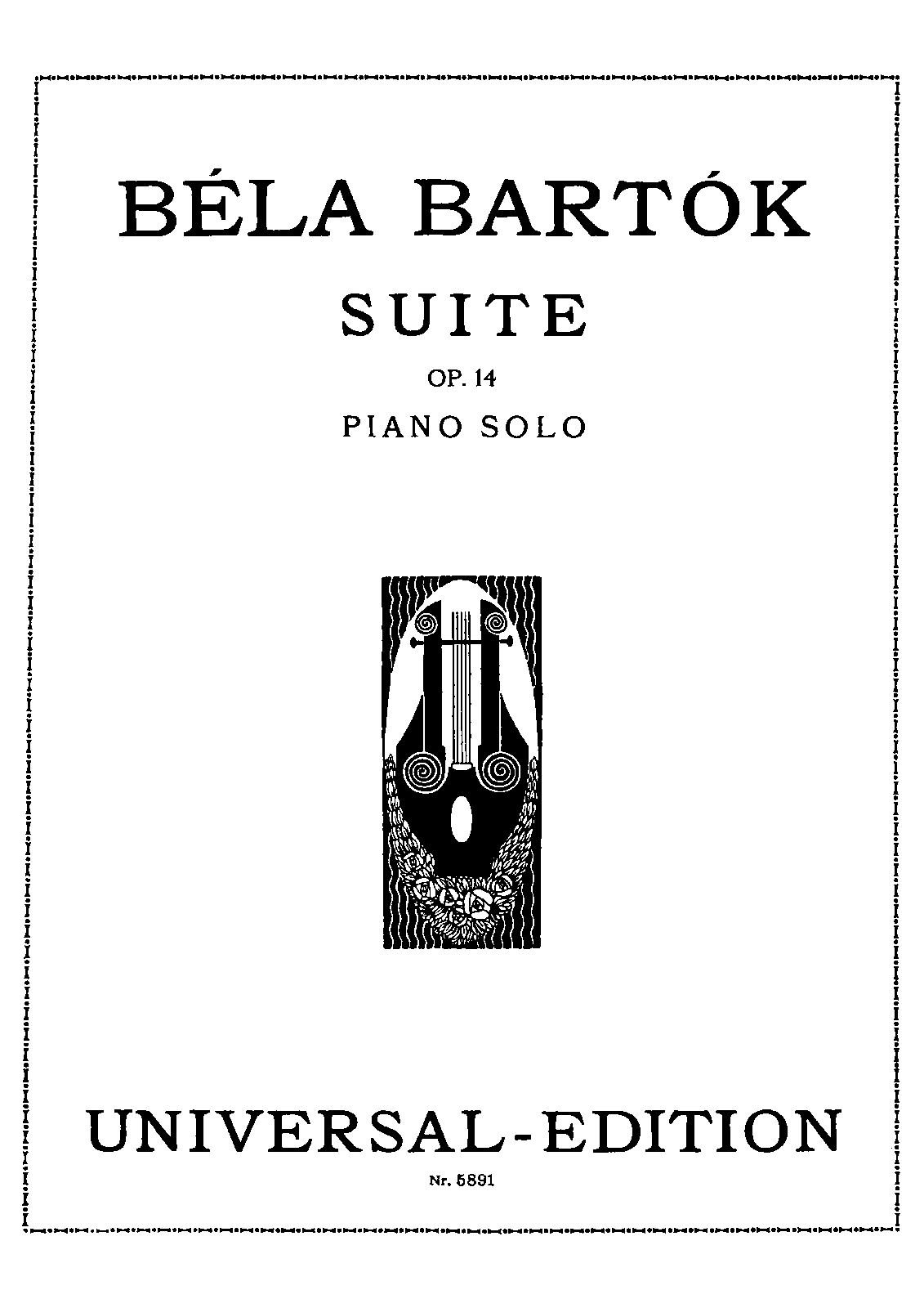 Suite for Piano, Op.14