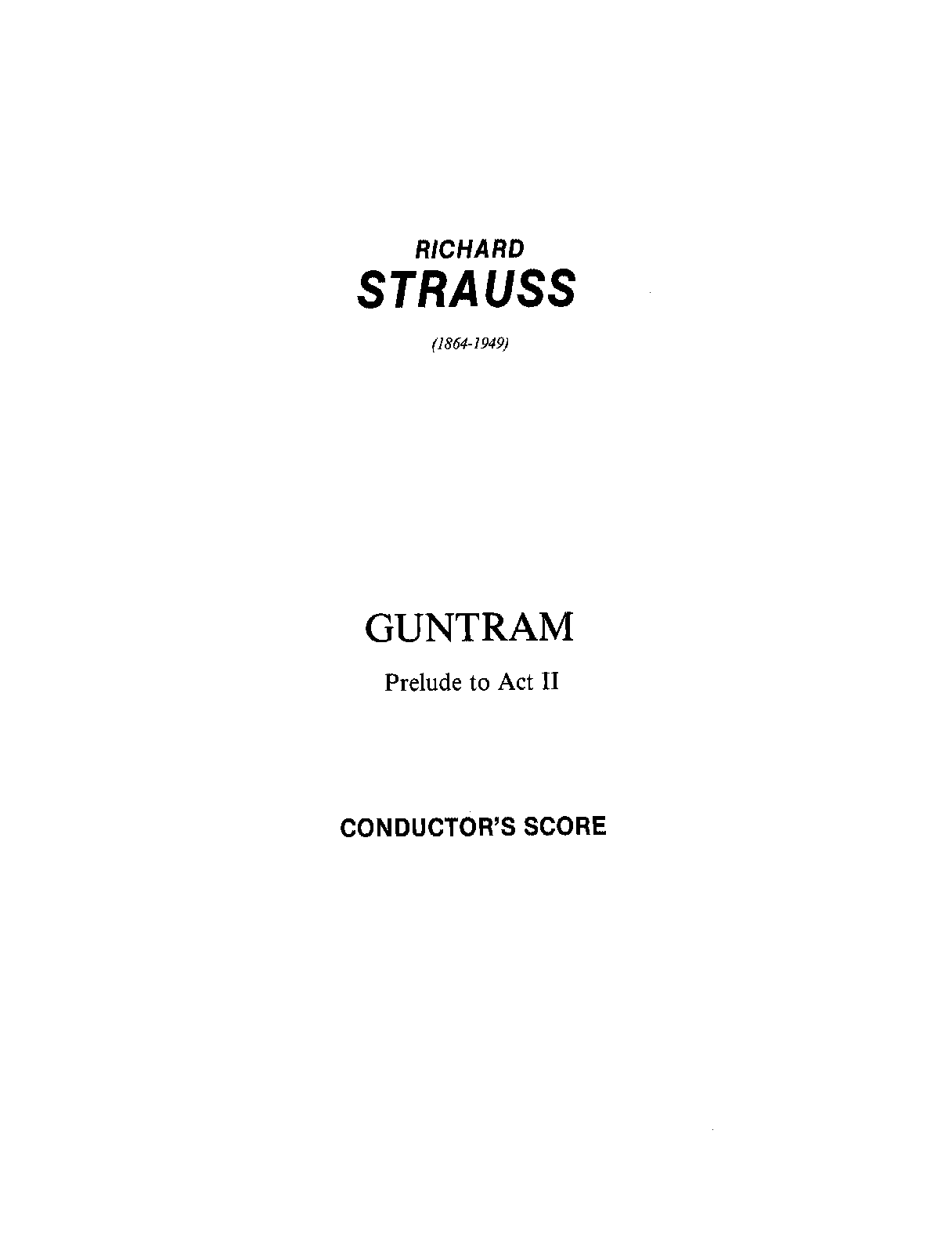 Guntram, Op.25