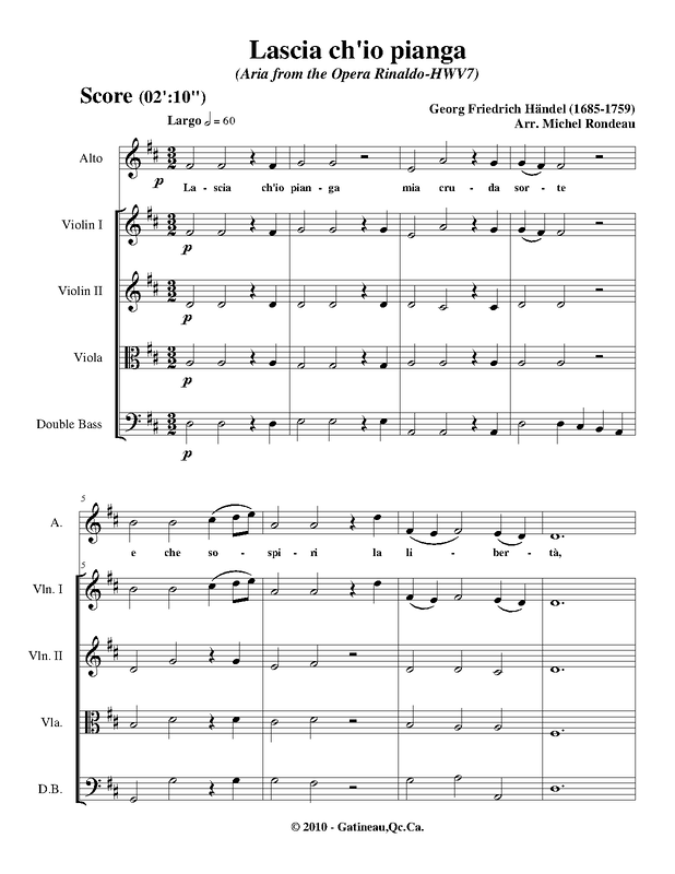 Rinaldo, HWV 7b
