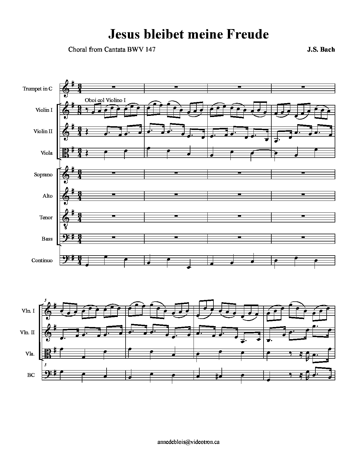 Herz und Mund und Tat und Leben, BWV 147