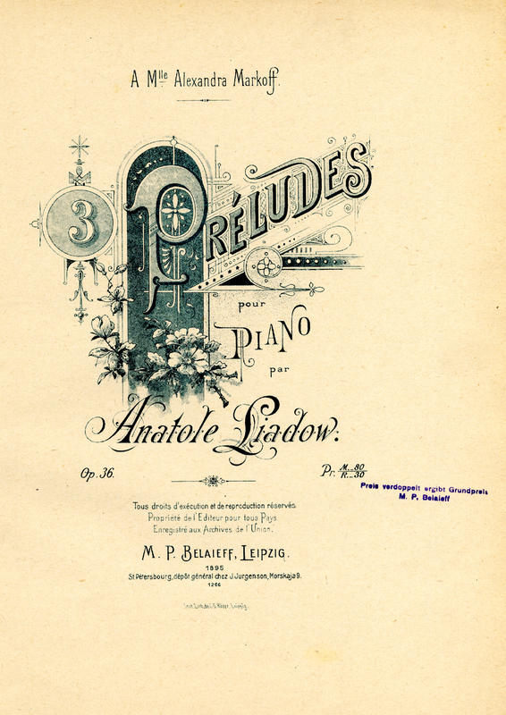 3 Preludes, Op.36