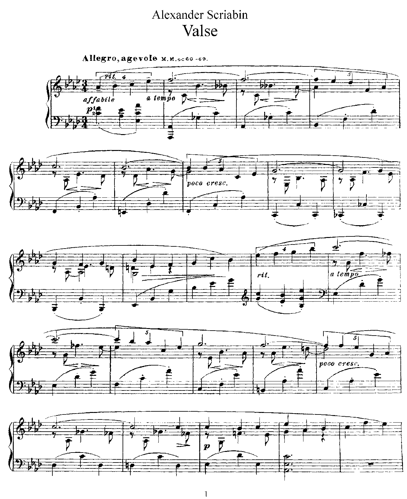 Valse, Op.38