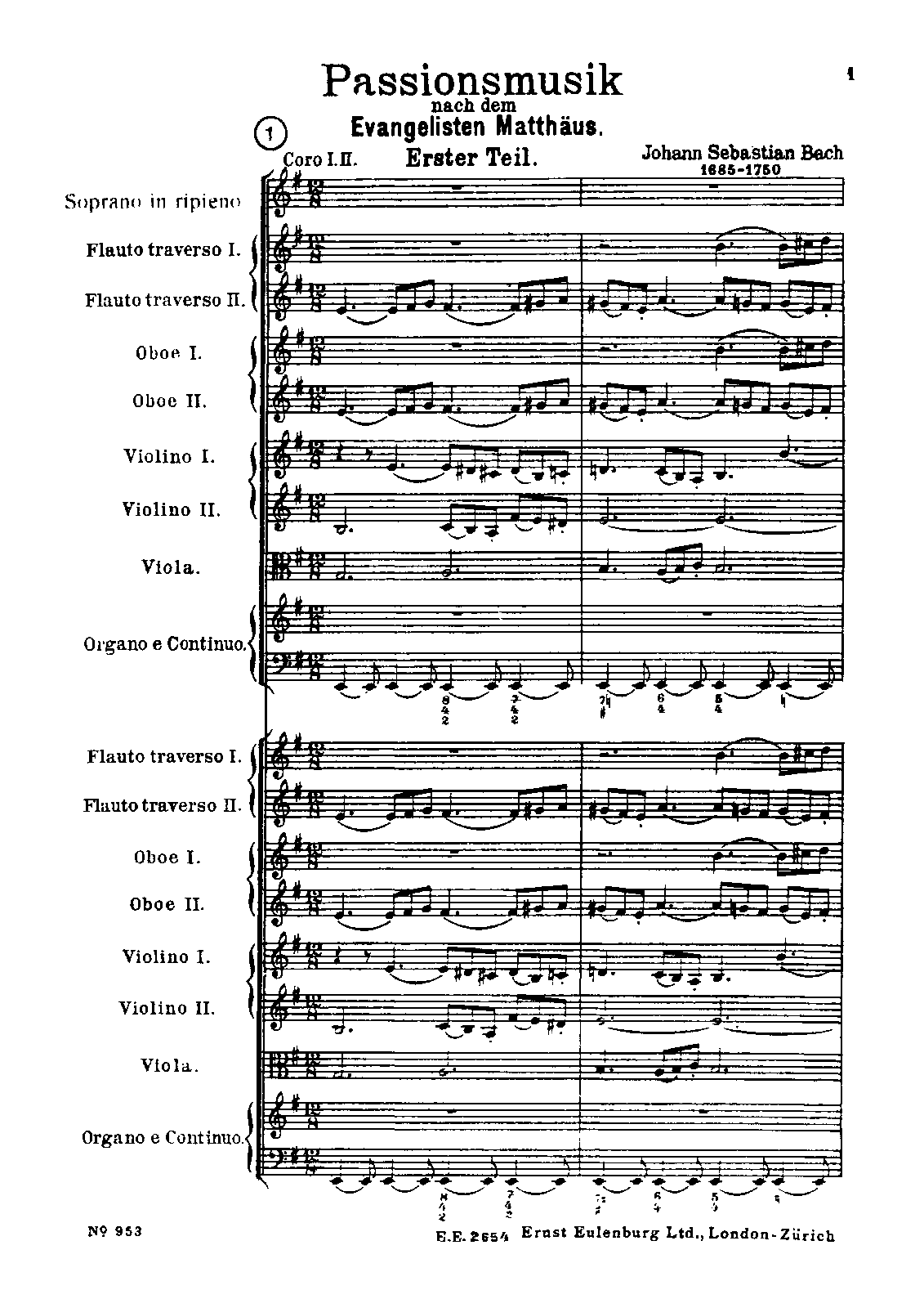 Matthäuspassion, BWV 244