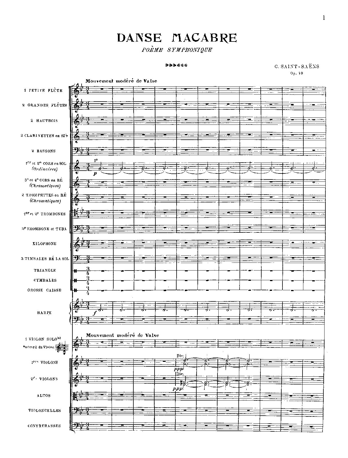 Danse macabre, Op.40