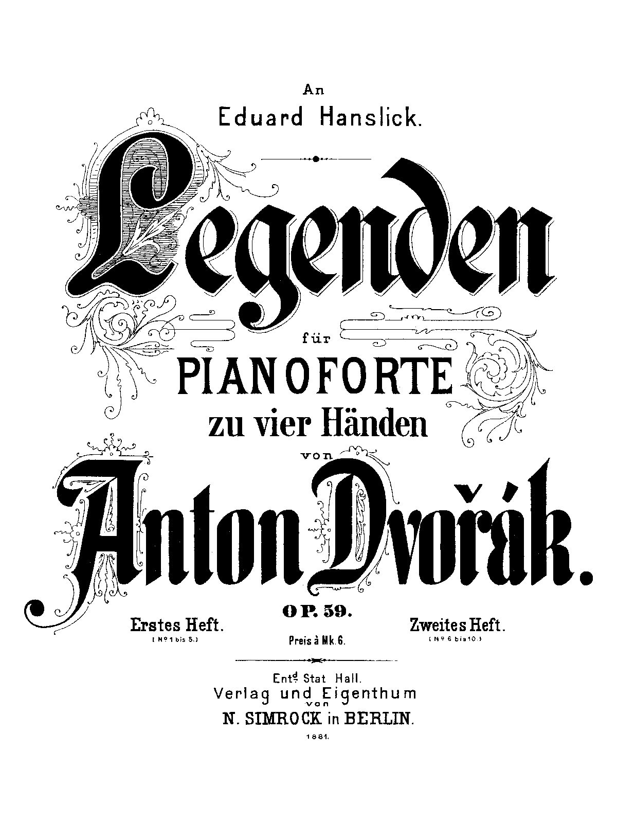 Legends, Op.59