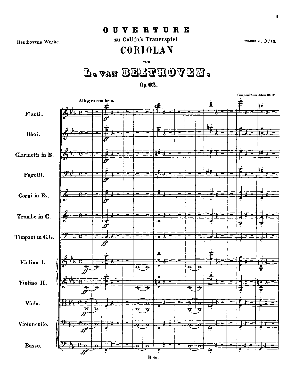 Coriolan, Op.62