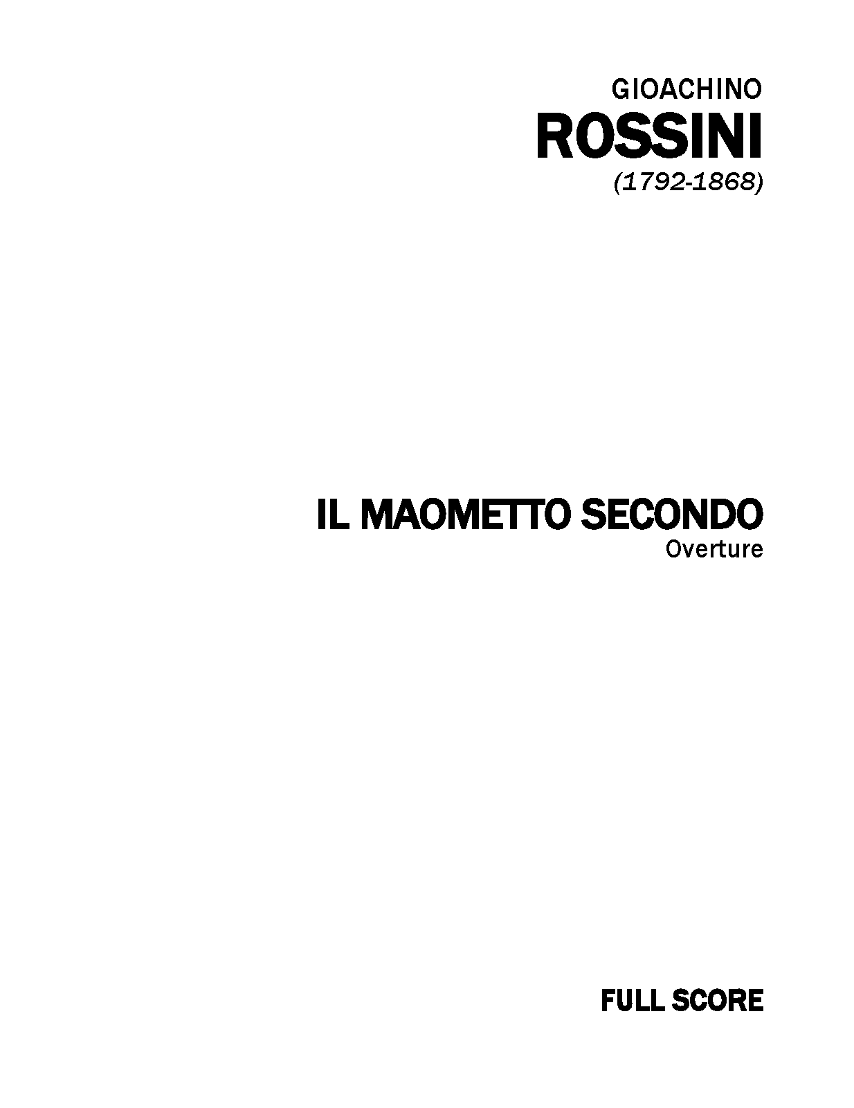 Maometto secondo