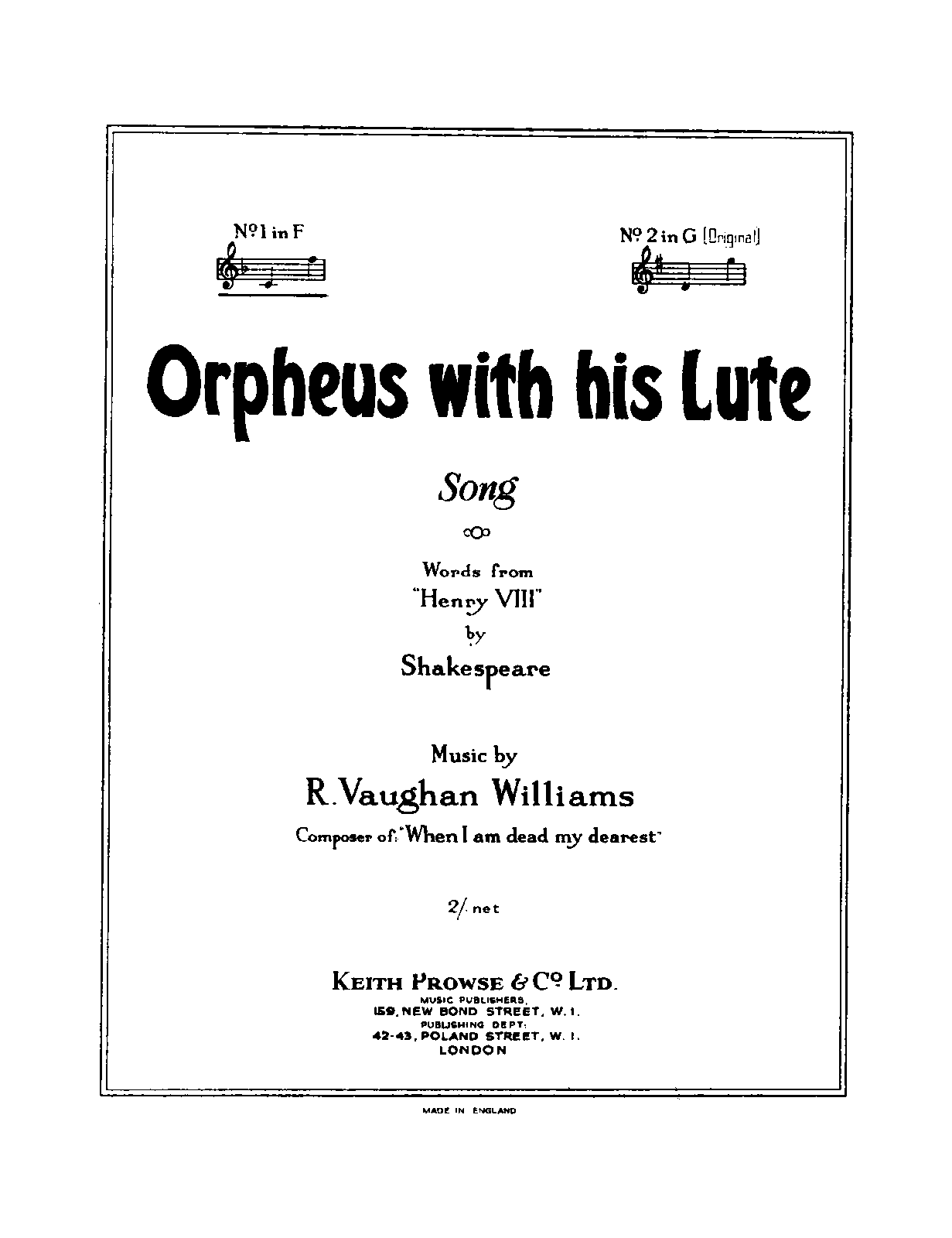 Orpheus with His Lute