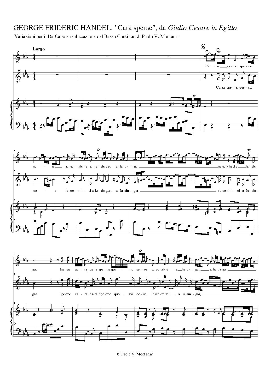 Giulio Cesare in Egitto, HWV 17