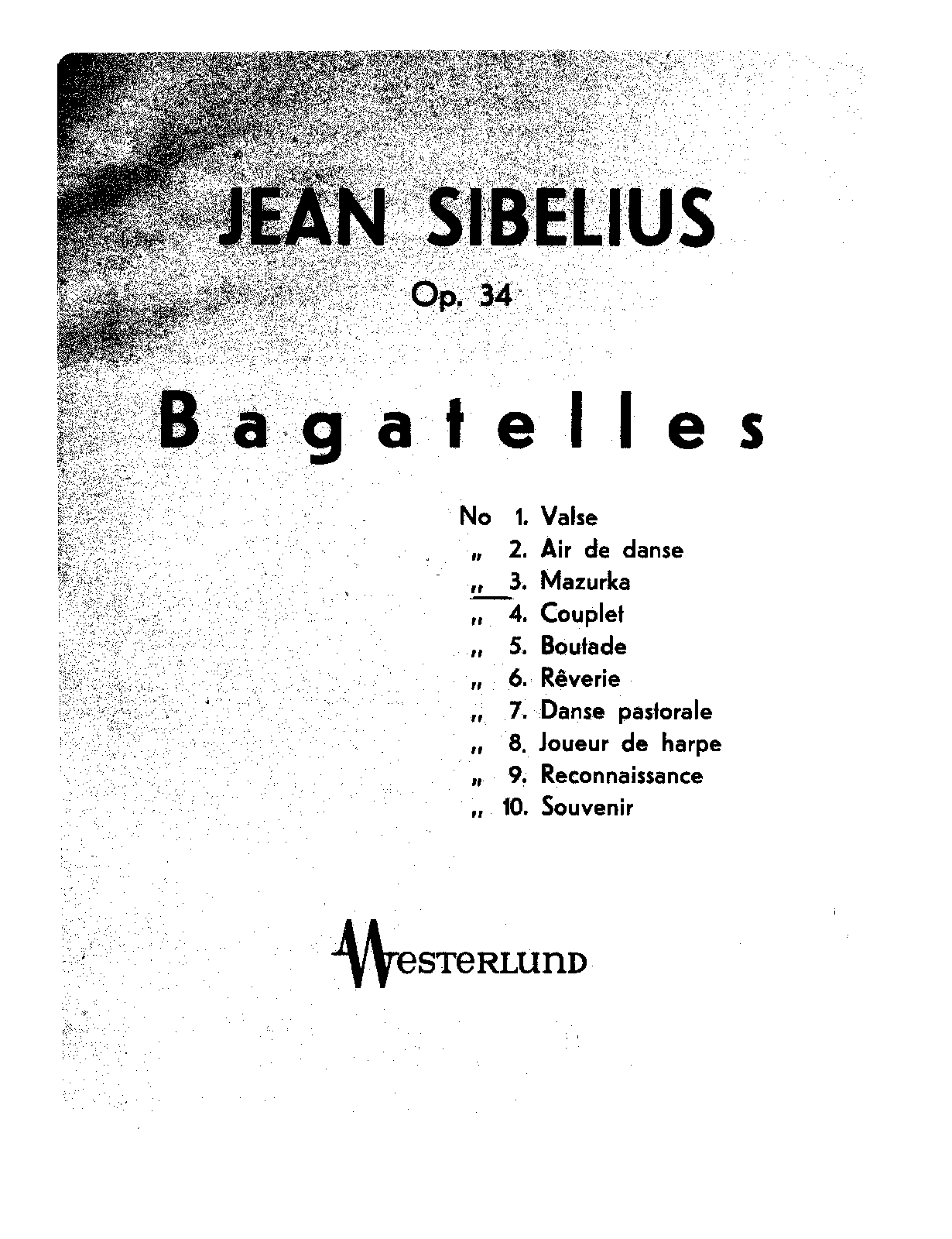 10 Bagatelles, Op.34