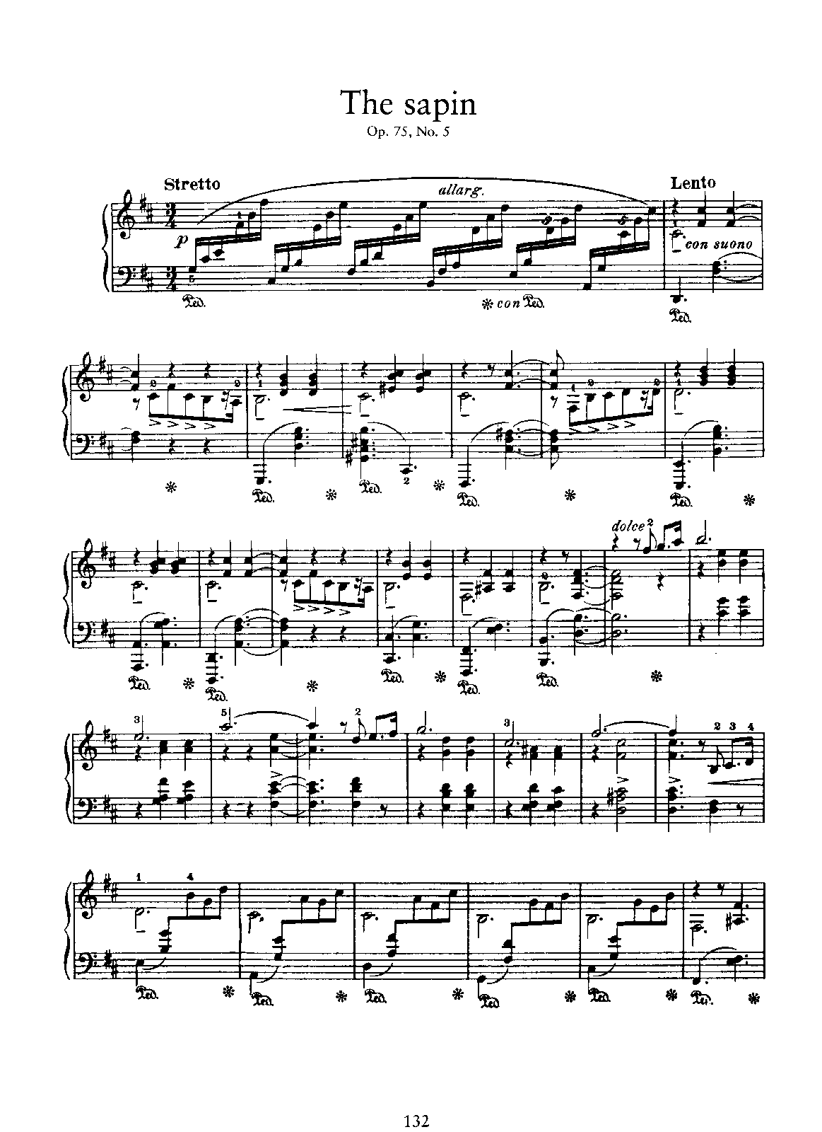5 Pieces for Piano, Op.75