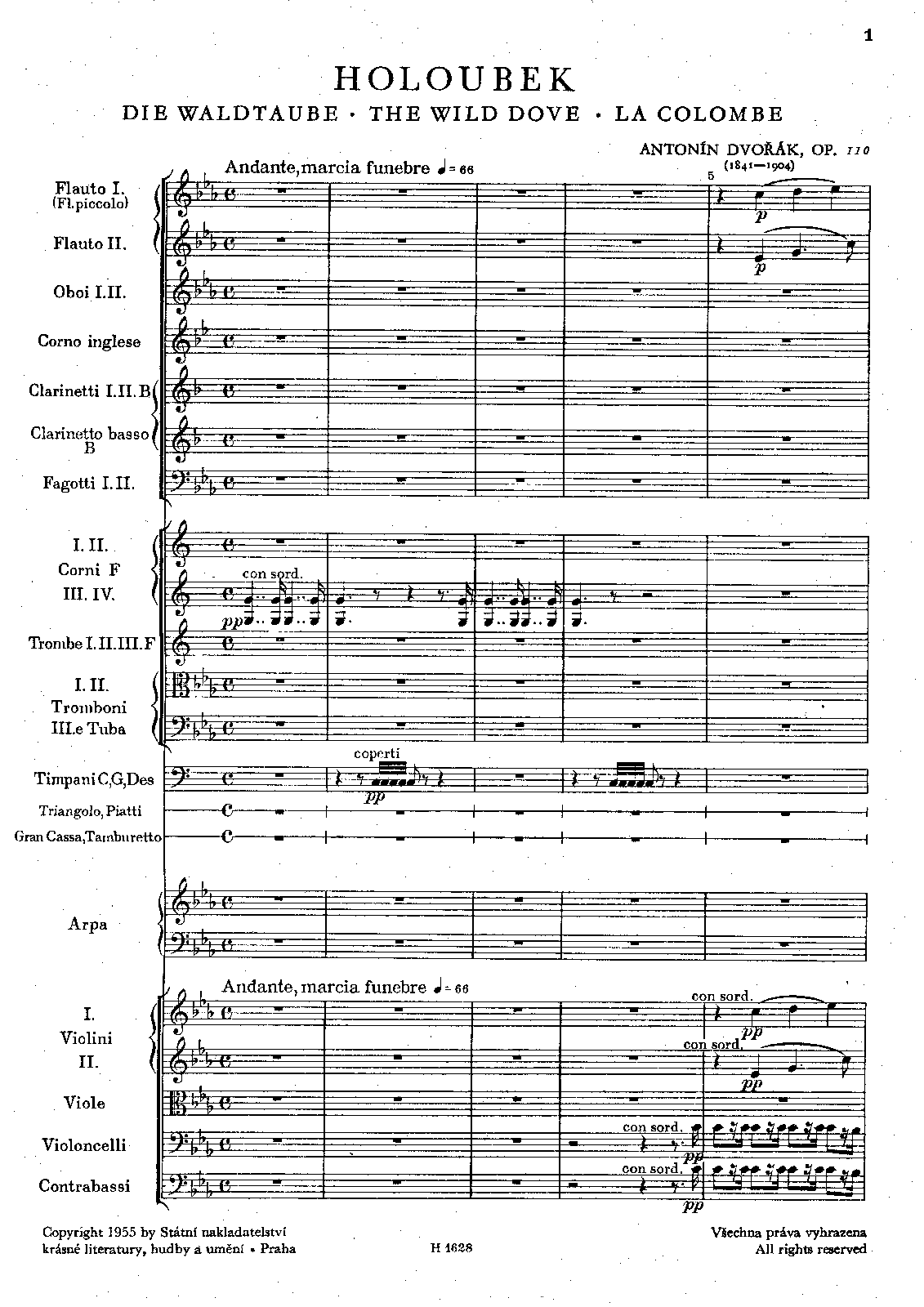 The Wild Dove, Op.110